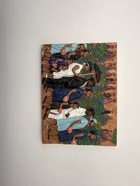 All God's Children Miss Martha Holcombe Celebration Plaque Black Americana Figur